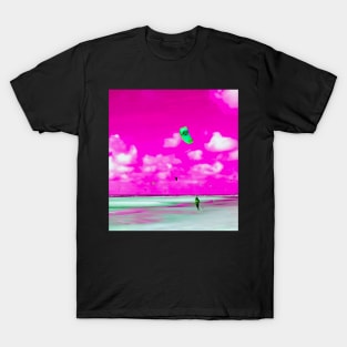 Lonely Kite Beach No. 3 T-Shirt